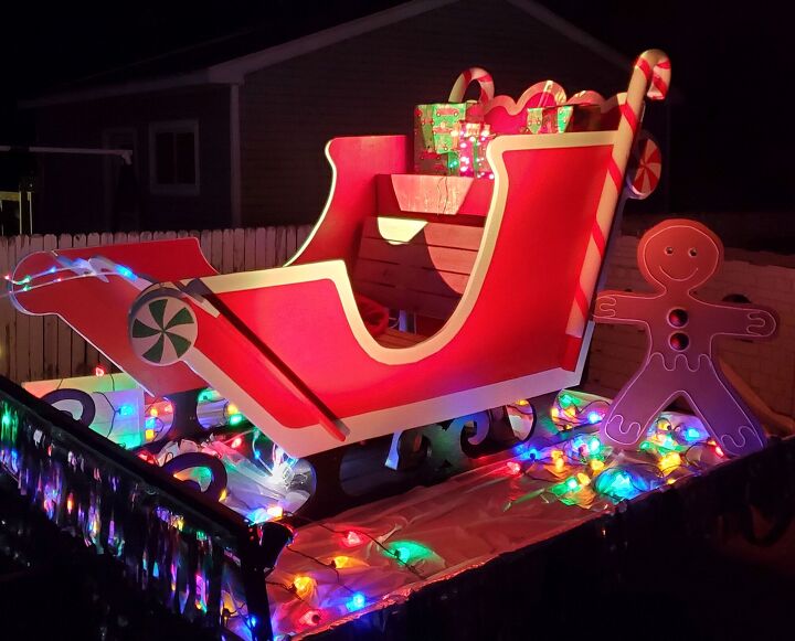 santa sleigh for your yard or parade, Santa s sleigh is ready to go