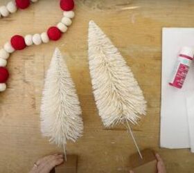 make a pink ombre christmas tree with this easy tutorial, Ombre Christmas tree ideas