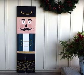 christmas dcor how to make a diy giant nutcracker, DIY giant nutcracker