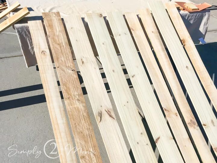 how to make a pallet headboard in 8 easy steps