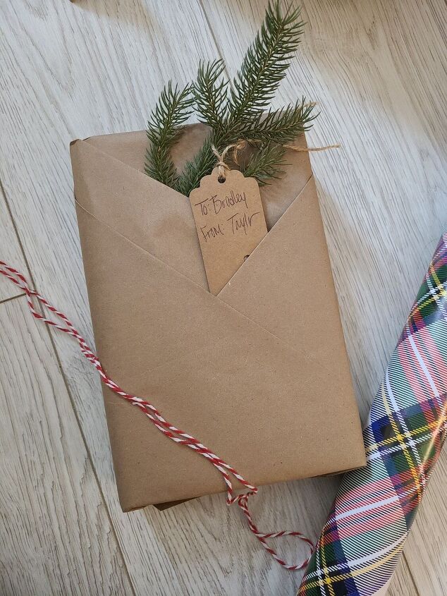 cute way to wrap a gift