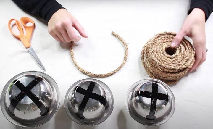 8 simple steps on how to make giant jingle bells, DIY jingle bell ornaments