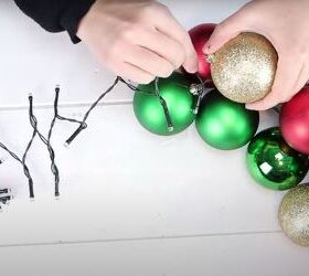 Ornament Garland DIY Hometalk   Ornament Garland Diy 