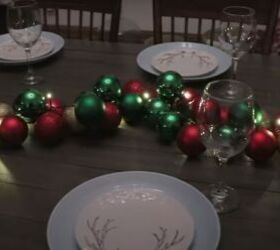 christmas decor how to make a beautiful diy ornament garland, Ornament garland DIY