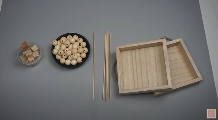 easy quick farmhouse beaded lantern