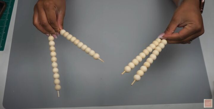 easy quick farmhouse beaded lantern