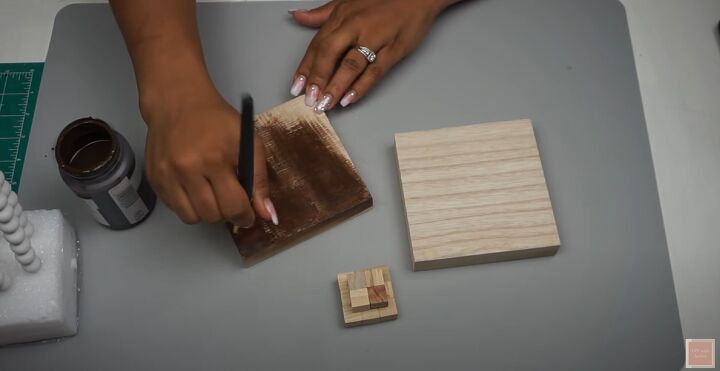 easy quick farmhouse beaded lantern