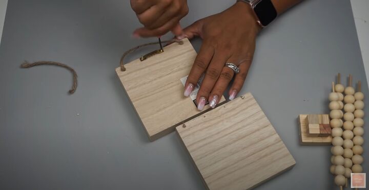 easy quick farmhouse beaded lantern