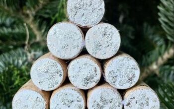 Árvore de Natal fácil de fazer com rolhas de vinho