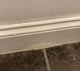 How can I make these MDF baseboards look better?