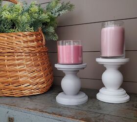 diy pillar candle holders