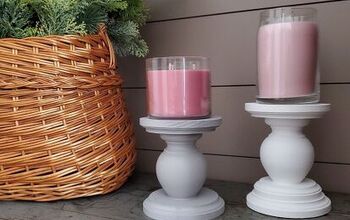 DIY Pillar Candle Holders