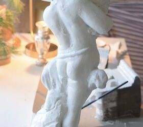 Spruce Up Your Garden A How To Guide To Painting Plaster Statues   Painting A Plaster Statue 