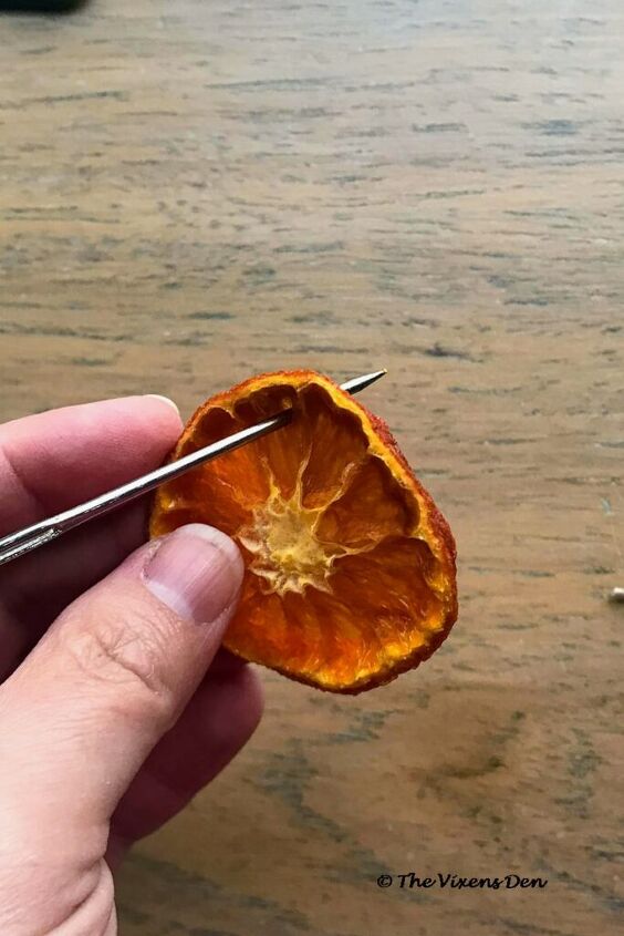 rodajas de naranja secas diy