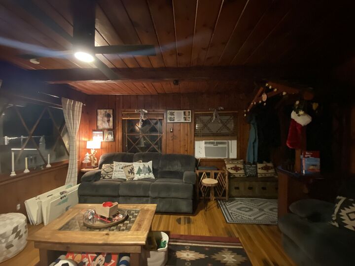 q how to brighten a cabin