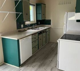 How they made their dark, cramped kitchen look big and bright (and all for under $200!)