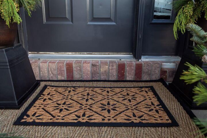 a simple winter front porch refresh for the new year