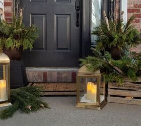 a simple winter front porch refresh for the new year