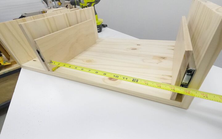 diy modern floating nightstand