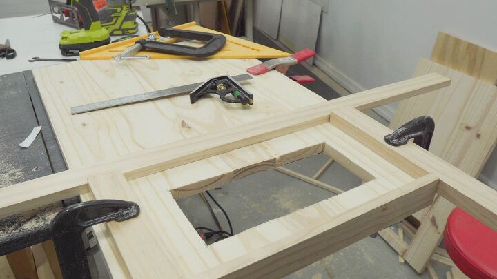 diy modern floating nightstand