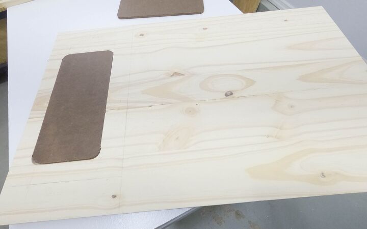 diy modern floating nightstand