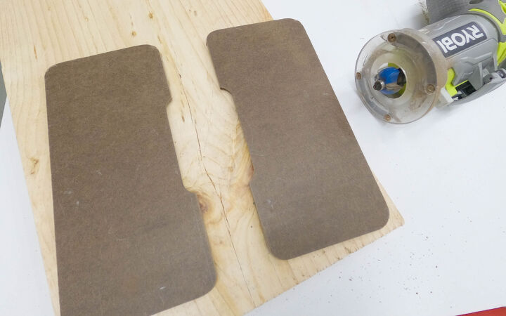 diy modern floating nightstand