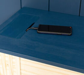 diy modern floating nightstand