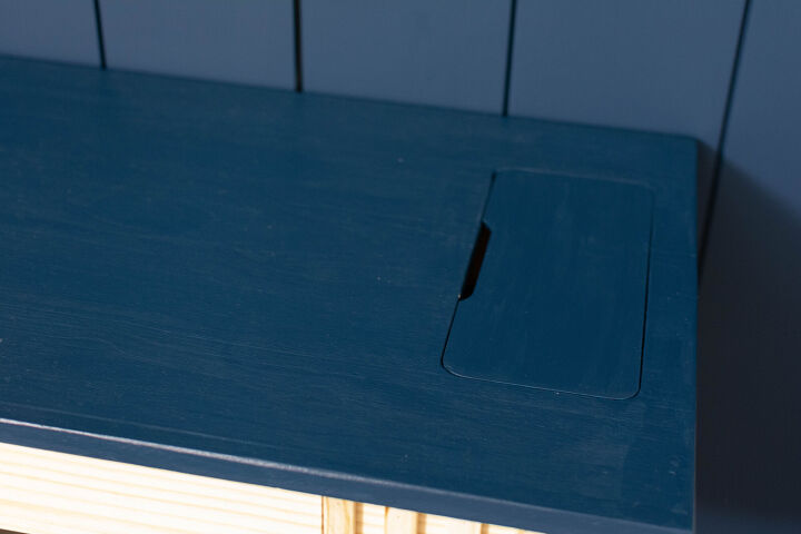 diy modern floating nightstand