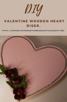 bandeja de madera con forma de corazn para san valentn