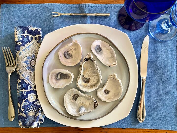 projete um prato de ostras personalizado