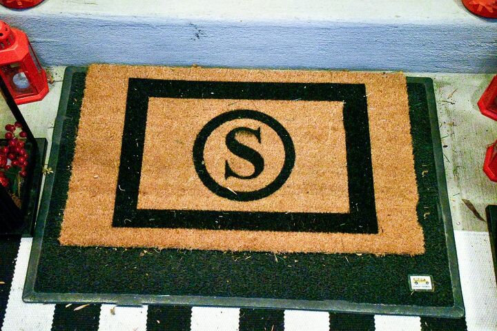this diy welcome mat is easy to make and a look you ll love for less