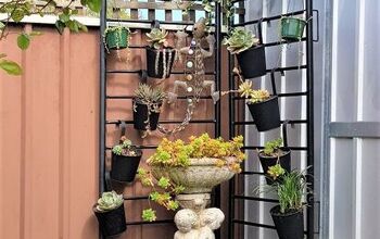 Futon Repurposed Into a Plant Stand