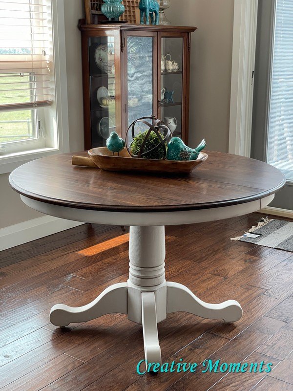farmhouse dining table makeover