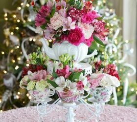 25 ideas de decoracin para san valentn que deberas empezar a ahorrar hoy mismo, Crea un centro de mesa de San Valent n con flores