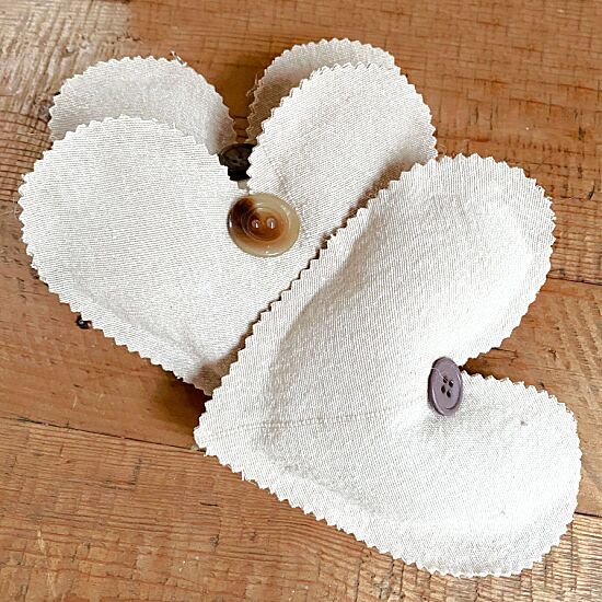 heart sachets for valentine s day