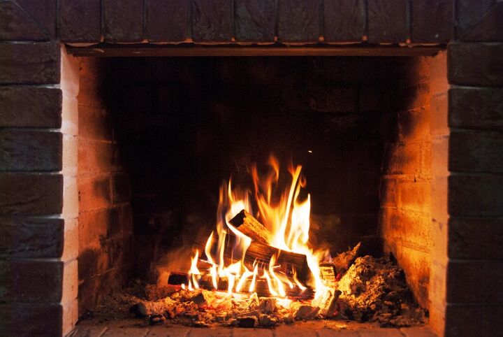 how to clean a wood burning fireplace with ease, wood burning fireplace
