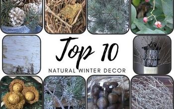 Lista de las 10 mejores decoraciones naturales para el invierno