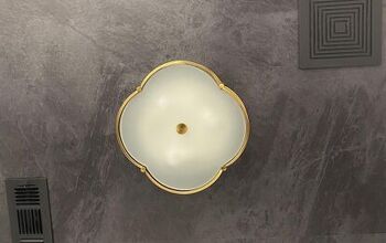 Wallpaper...How About CEILING PAPER | Powder Room Makeover Part 3