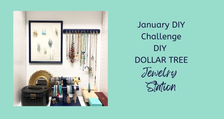 diy dollar tree jewelry station