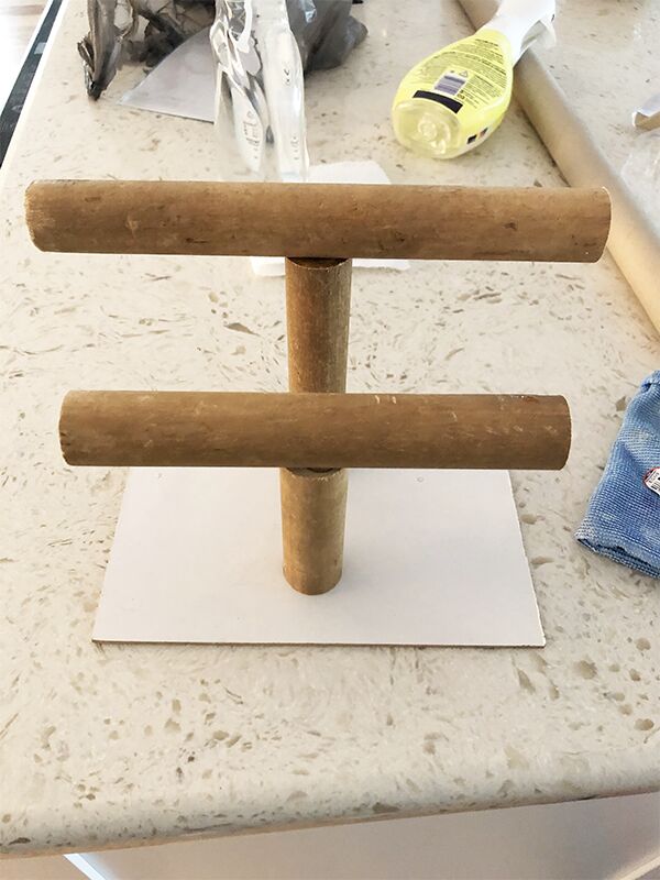 diy dollar tree jewelry station