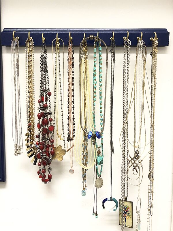 diy dollar tree jewelry station