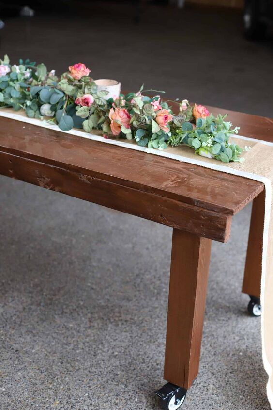 how to make a rustic farmhouse table, How to make a Rustic DIY farmhouse table Perfect for Outdoor Entertaining