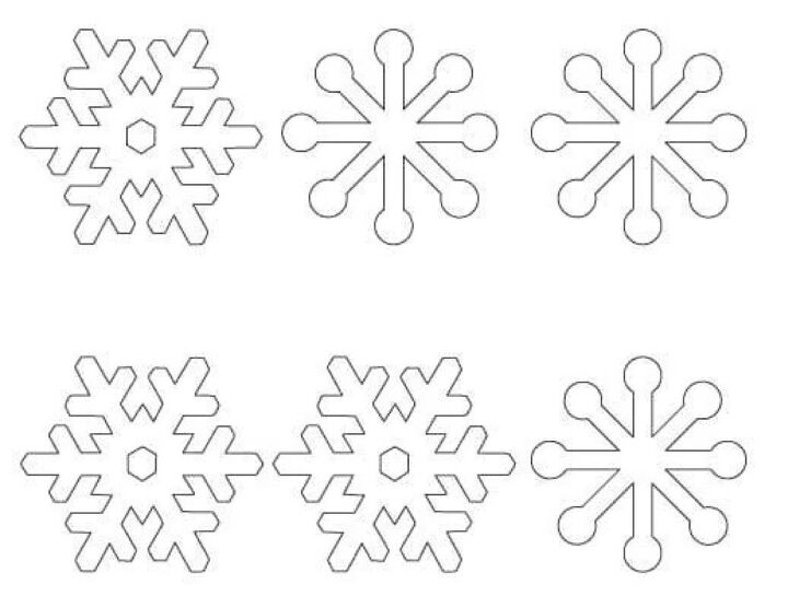 decorao de floco de neve diy para comemorar o resto do inverno