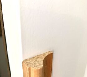 how to update a builder basic door, Thicker edge trim Edges are flush
