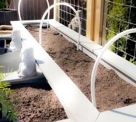 four easy steps for a garden bed cover diy