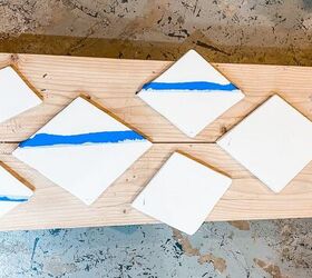 This bold upcycle will convince you to hang bits of styrofoam on your living room wall