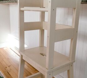 DIY Toddler Learning Tower Kitchen Stool. IKEA Hack