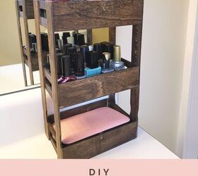 how to organize nail polish