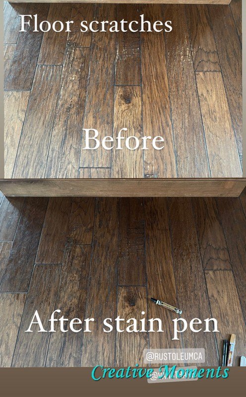 The Easiest Hardwood Floor Scratch Repair