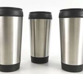 6 tricks to get coffee stains out of mugs, three stainless steel travel mugs